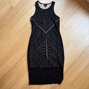 Mossimo Black Midi Dress